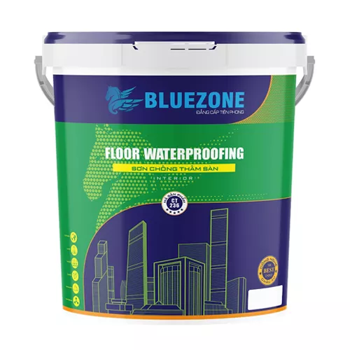 Sơn chống thấm sàn gốc PU thương hiệu Bluezone