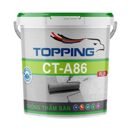 Sơn chống thấm sàn hệ co giãn PU thương hiệu Topping