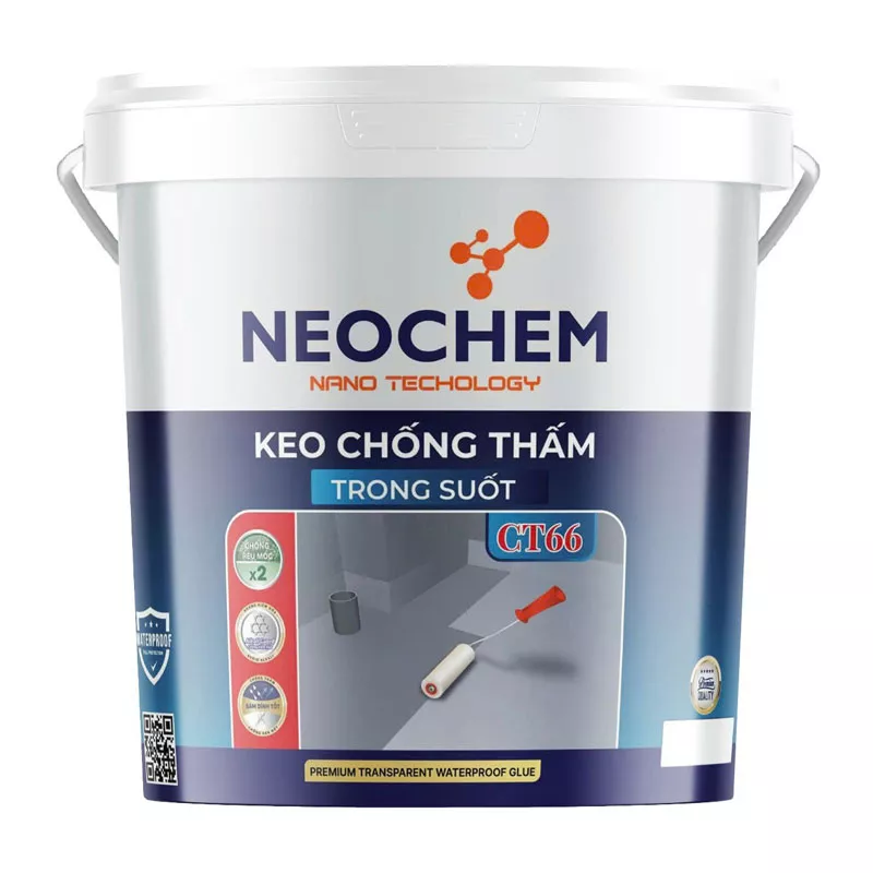 Keo chống thấm trong suốt Neochem CT66