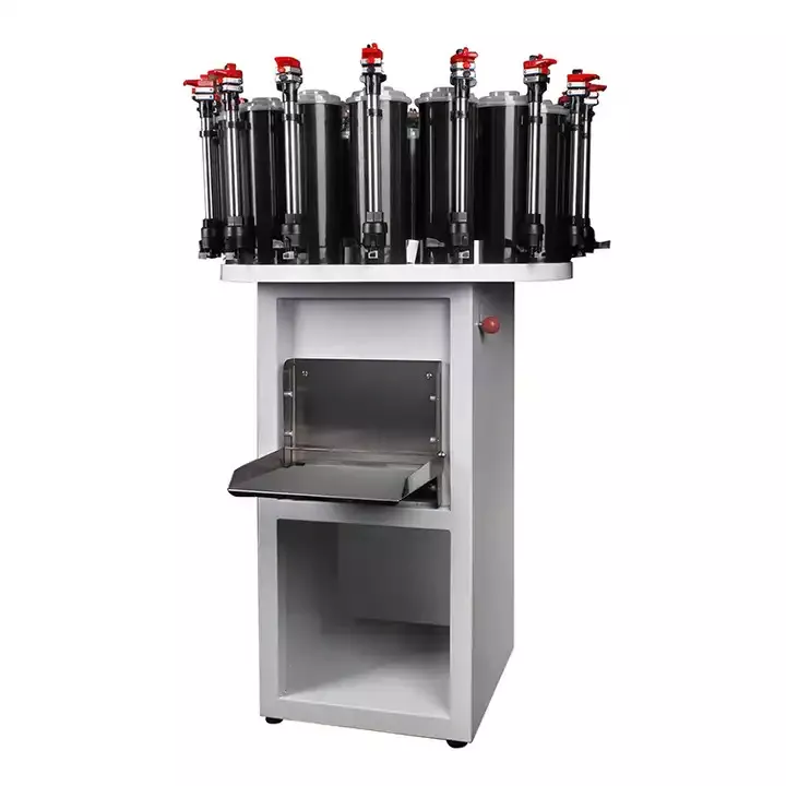 máy chiết màu cơ 12 ống màu