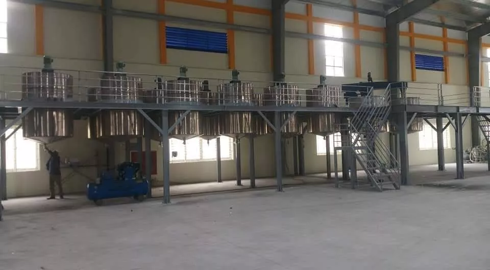 máy khuấy sơn công xuất lớn 5000 lít
