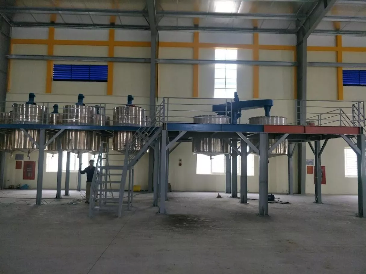 máy khuấy sơn sàn thao tác 5000 lít