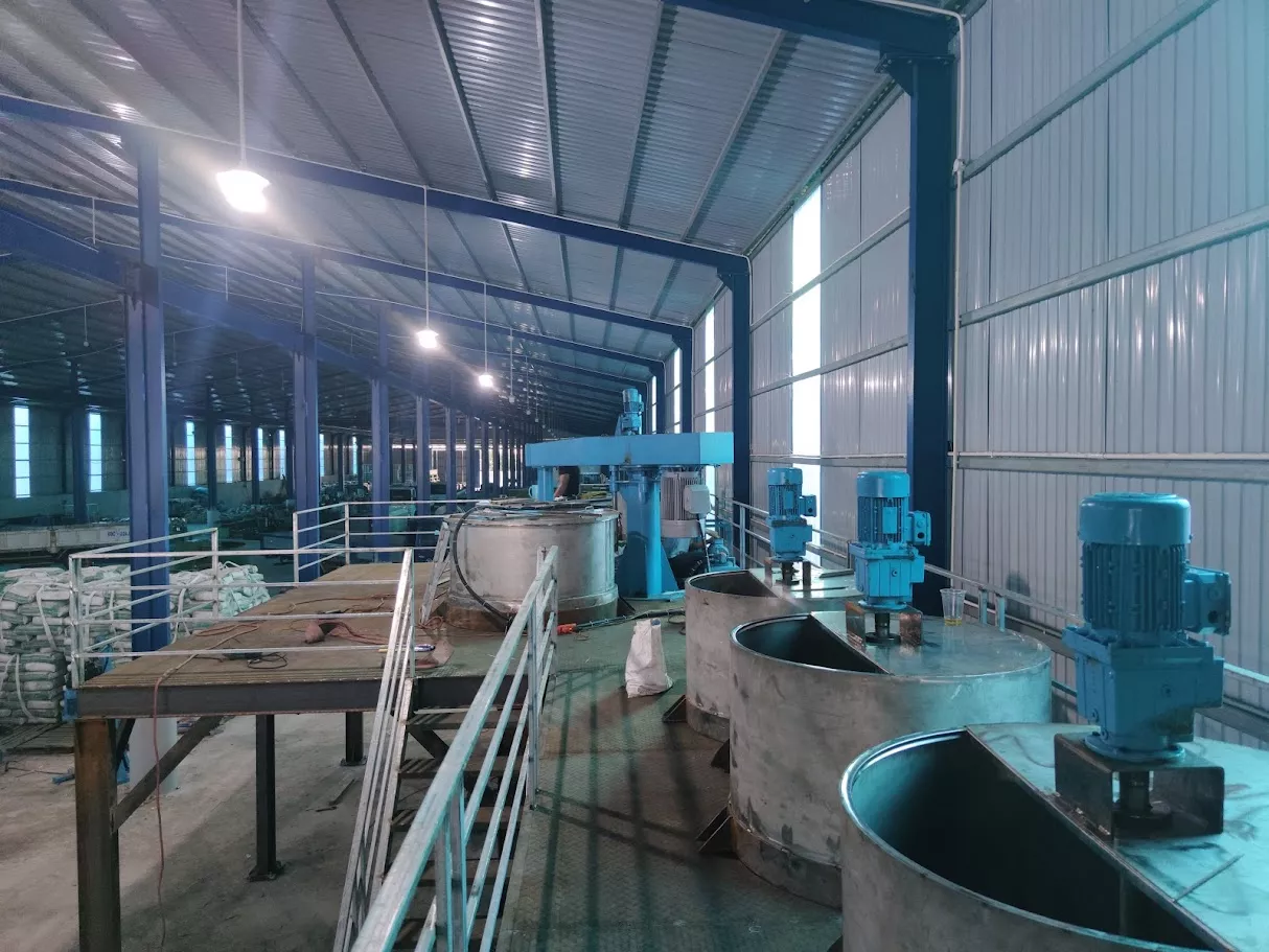nghiệm thu máy khuấy sơn sàn thao tác 2500 lít
