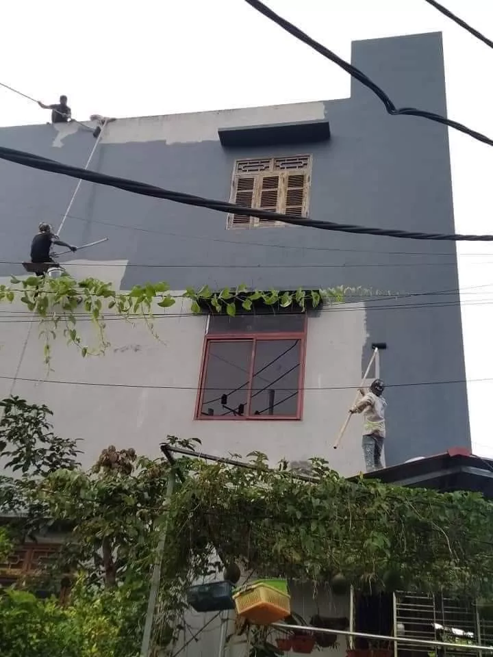 chống thấm màu tường đứng 1