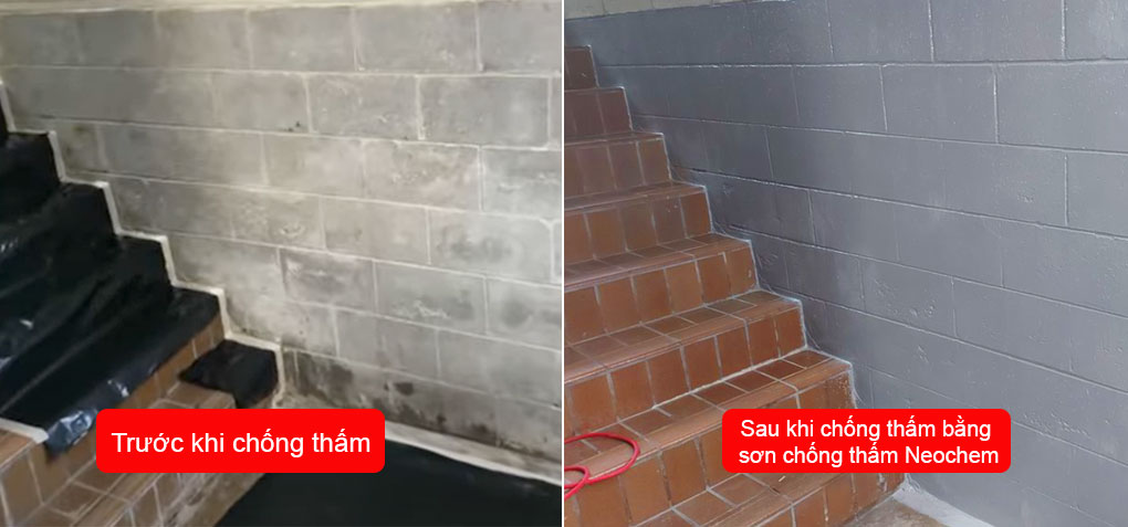 sơn chống thấm trong nhà hiệu quả