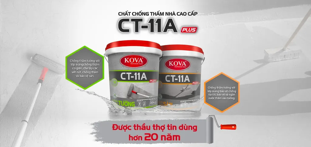 sơn chống thấm kova