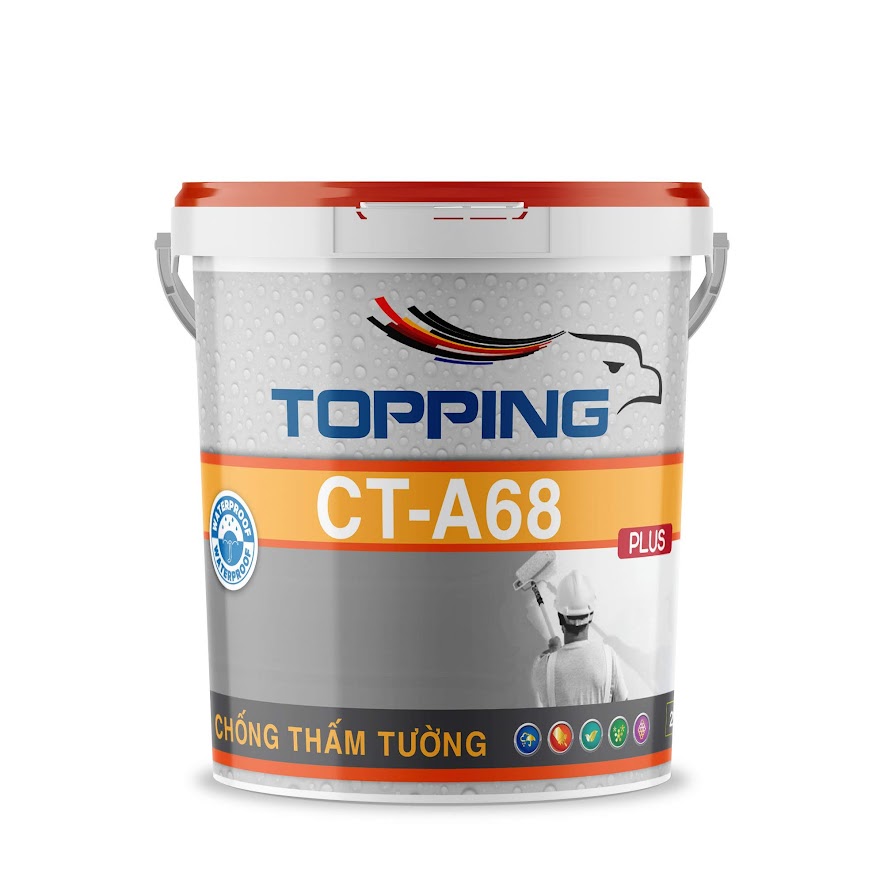 sơn chống thấm tường topping